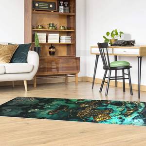 Tapis en vinyle Île déserte dorée Vinyle / Polyester - 80 x 240 cm