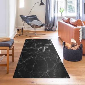 Vinyl vloerkleed Nero Carrara Vinyl/polyester - 280 x 140 cm