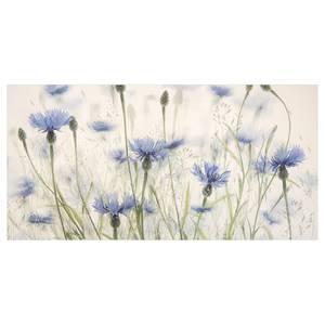 Tapis en vinyle Bleuets et herbes Vinyle / Polyester - 80 x 40 cm