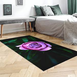 Vinyl vloerkleed Pioen-bloesem Vinyl/polyester - 160 x 80 cm