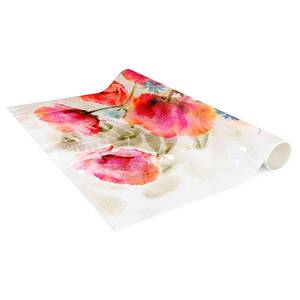 Tappeto Fiori acquarellati Vinile / Poliestere - 140 x 210 cm