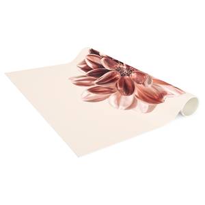 Vinylteppich Dahlie Rosegold Metallic Vinyl / Polyester - 100 x 150 cm