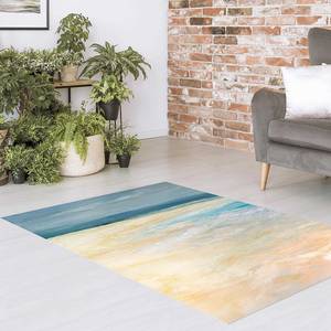 Tapis en vinyle Tempête sur la mer I Vinyle / Polyester - 140 x 210 cm