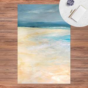 Tapis en vinyle Tempête sur la mer I Vinyle / Polyester - 140 x 210 cm