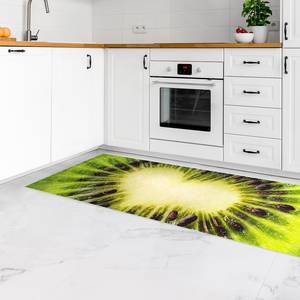 Vinylteppich Kiwi Heart Vinyl / Polyester - 300 x 100 cm