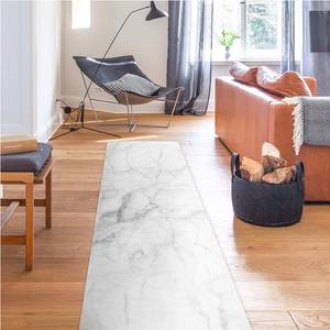 Tapis en vinyle Bianco Carrara Vinyle / Polyester - 240 x 80 cm