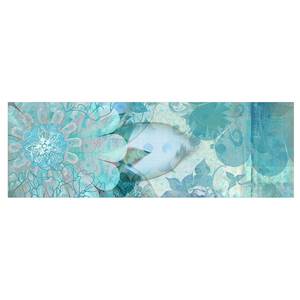 Tapis en vinyle Fleurs d’hiver Vinyle / Polyester - 180 x 60 cm