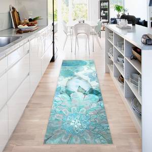 Tapis en vinyle Fleurs d’hiver Vinyle / Polyester - 180 x 60 cm