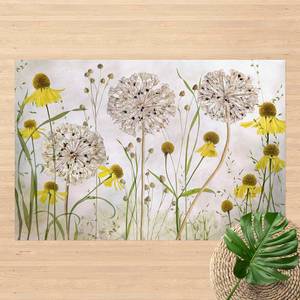 Tapis en vinyle Allium et Helenium Vinyle / Polyester - 180 x 120 cm