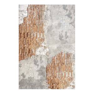 Tapis en vinyle Mur de briques shabby Vinyle / Polyester - 180 x 120 cm