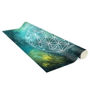 Tapis en vinyle Fleur de vie Vinyle / Polyester - 100 x 100 cm