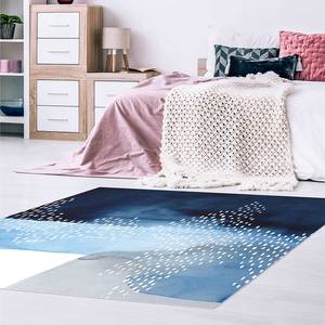 Tapis en vinyle Cascade abstraite Vinyle / Polyester - 140 x 140 cm