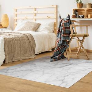 Tapis en vinyle Bianco Carrara Vinyle / Polyester - 120 x 120 cm