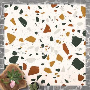 Tappeto Terrazzo Muster Livorno Vinile / Poliestere - 140 x 140 cm