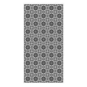 Tapis en vinyle carrelage Florale Vinyle / Polyester - 100 x 200 cm