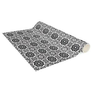 Tapis en vinyle carrelage Florale Vinyle / Polyester - 80 x 160 cm