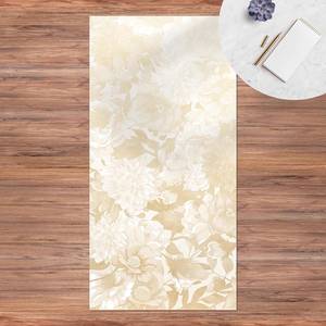 Tappeto Sogno di fiori vintage Vinile / Poliestere - 100 x 200 cm