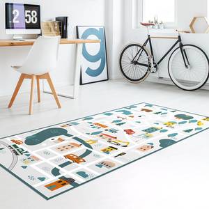 Vinylteppich Kleinstadt Vinyl / Polyester - 80 x 160 cm