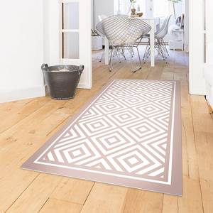 Tappeto Piastrelle quadrate Vinile / Poliestere - 140 x 280 cm