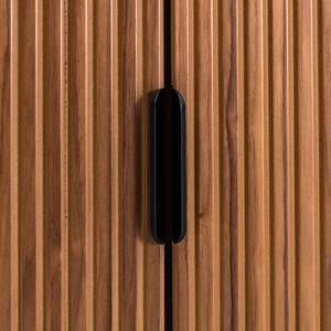 Kast KNIVS 2 deuren fineer van echt hout - Walnoothouten