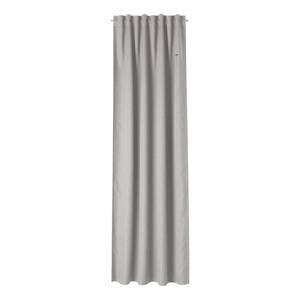 Rideau à passants Harp Dimout Polyester - 130 x 250 cm - Gris clair