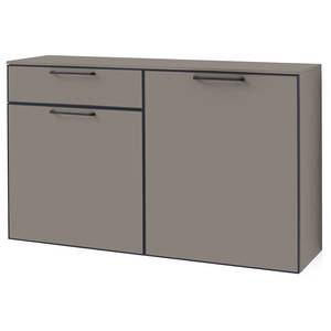 Wandkast Unica MDF/staal - 125 x 76 cm - Taupe