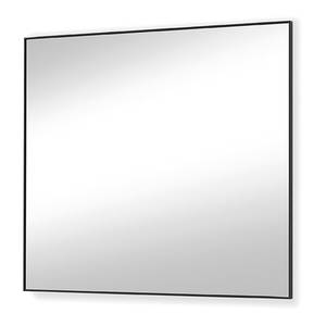 Miroir Unica MDF - Noir - 80 x 77 cm