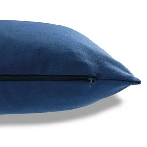 Housse de coussin Vase Coton / Polyester - Bleu - 45 x 45 cm