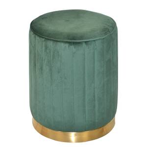 Tabouret Westcourt Acier / MDF / Polyester - Vert