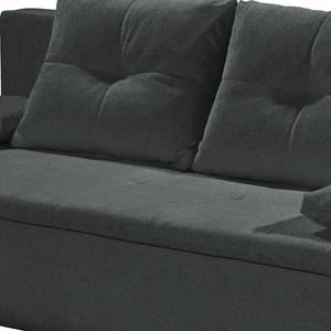 Schlafsofa Rice Bouclé Stoff Raya: Anthrazit