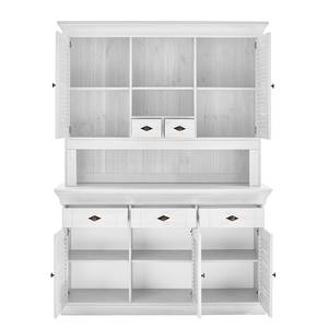 Credenza in legno massello Lysbro Legno massello di pino - Pino bianco - Larghezza: 143 cm