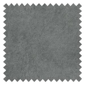 Fauteuil Marson Tissu, microfibre - Microfibre Salvo: Gris - Avec repose-pieds