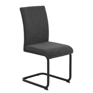 Chaises cantilever Ceelias - Lot de 2 Anthracite