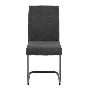 Chaises cantilever Ceelias - Lot de 2 Anthracite