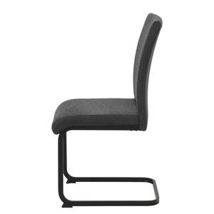 Chaises cantilever Ceelias - Lot de 2 Anthracite