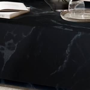 Table basse Kendenup MDF plaxé - Noir - 120 x 75 cm