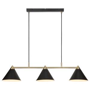 Hanglamp Klint ijzer - 3 lichtbronnen - Zwart