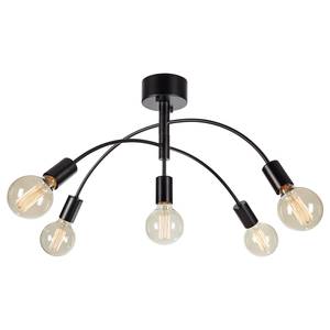 Plafondlamp Cygnus ijzer - 5 lichtbronnen - Zwart