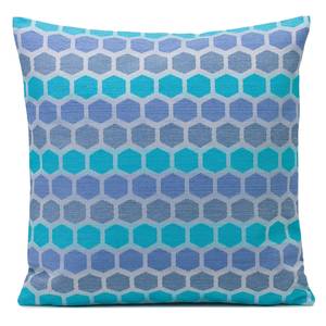 Housse de coussin Hooper Polyester - Bleu - 40 x 40 cm