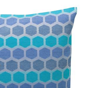 Housse de coussin Hooper Polyester - Bleu - 40 x 40 cm