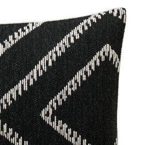 Kissenhülle Boho Style Baumwolle / Polyester - Schwarz - 50 x 50 cm