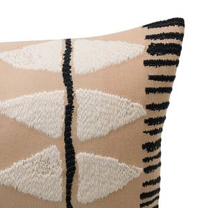 Housse de coussin Boho Style Coton / Polyester - Taupe - 40 x 60 cm