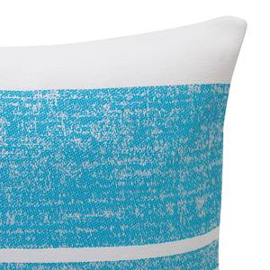 Housse de coussin Java Polyacrylique - Turquoise - 40 x 60 cm