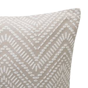 Housse de coussin Manduro Polyester / Coton - Argenté - 40 x 60 cm