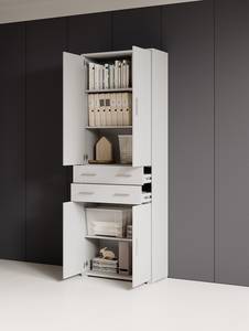 Armoire de bureau Office Line - 4 portes Blanc