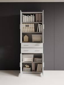 Armoire de bureau Office Line - 4 portes Blanc