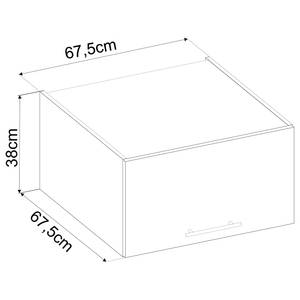 Modulo con 1 anta a ribalta Laundreezy Bianco