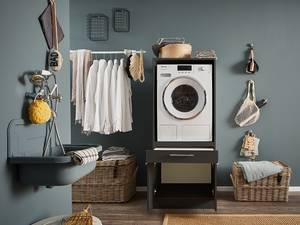 Wasmachine-ombouwkast Laundreezy B Antraciet - Breedte: 68 cm