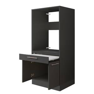 Armoire pour lave-linge Laundreezy B Anthracite - Largeur : 68 cm