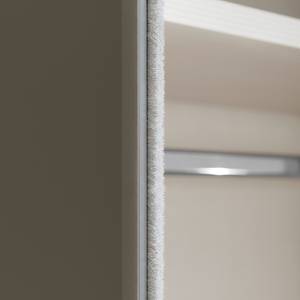 Zweefdeurkast Sinfonie Plus type B Taupe - 280 x 222 cm - Classic - Zilver